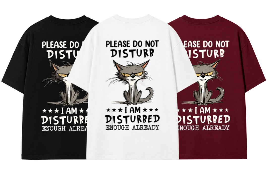 Please Do Not Disturb - New Oversize T-Shirt